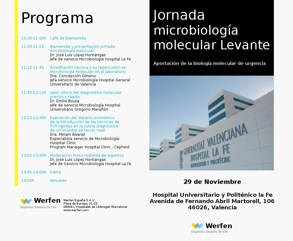 Jornada microbiología molecular Levante